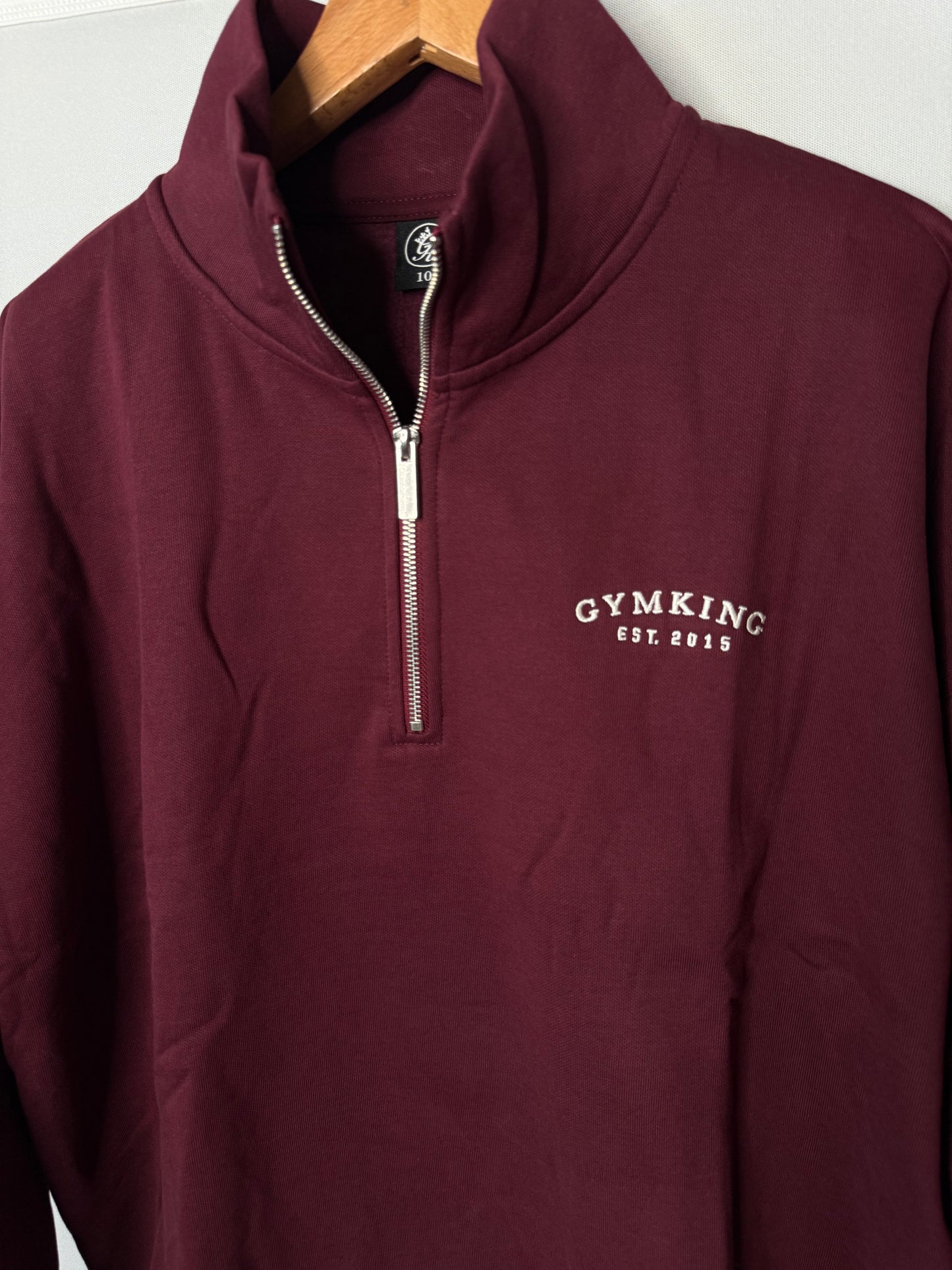 Ex GymKing Oversized 1/4 Zip Jumper