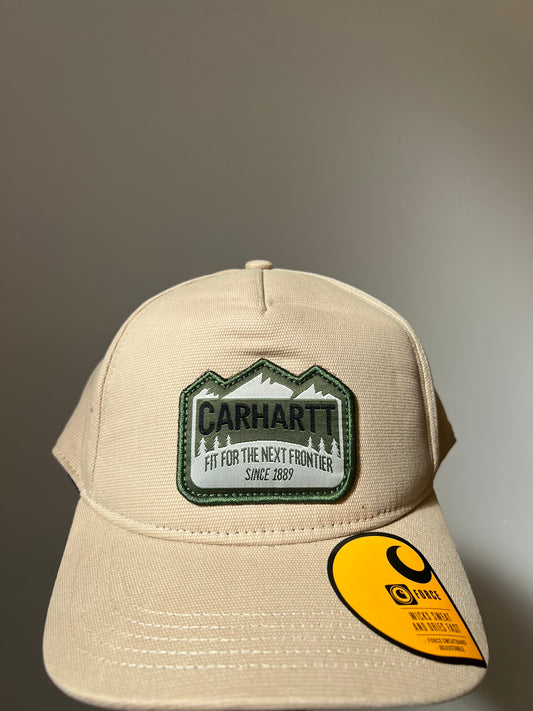 Ex Carhartt Cap Mountain Patch SnapBack Baseball Cap
