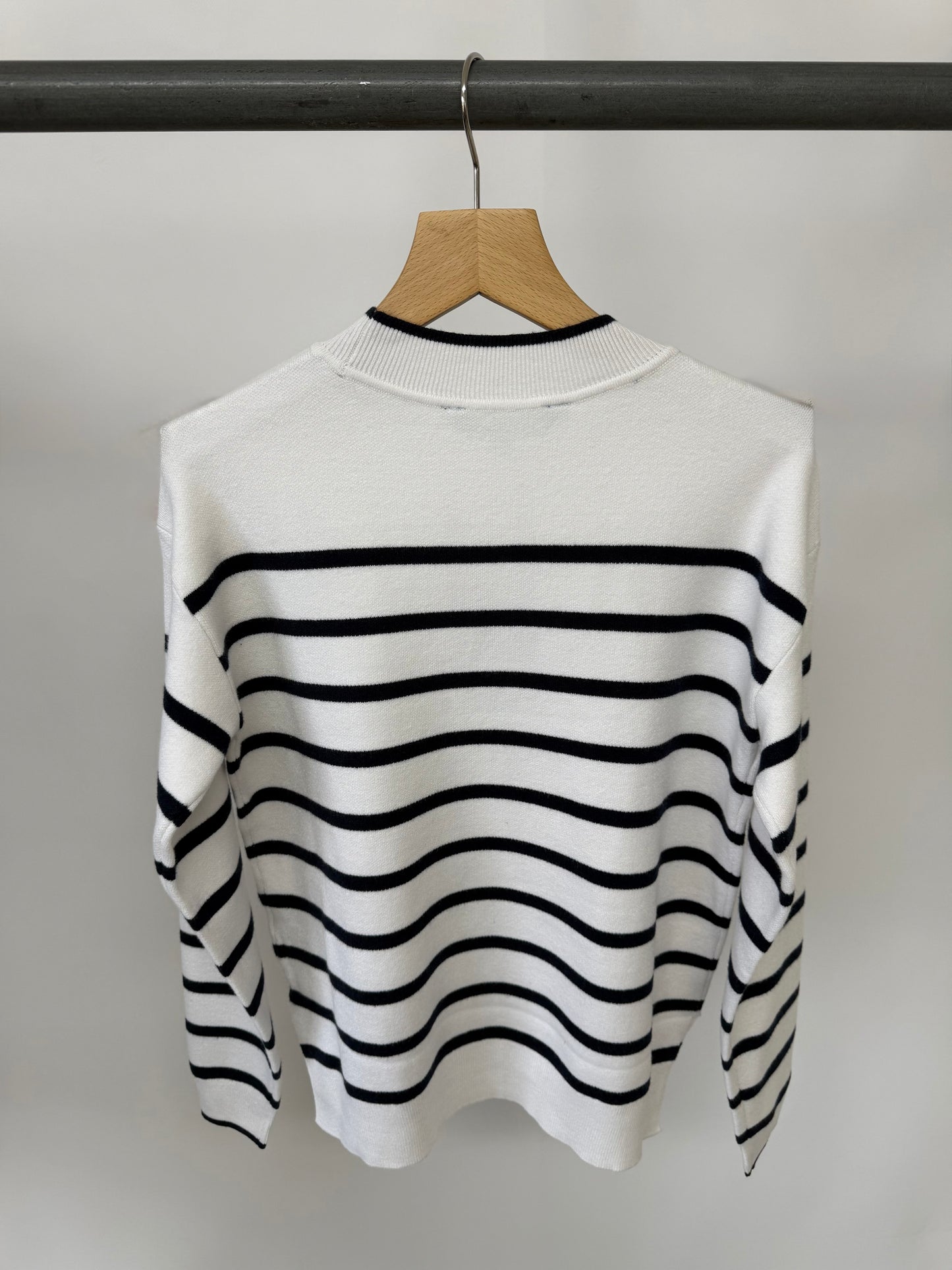 Ex ‘Crew Clothing’ stripe Jumper