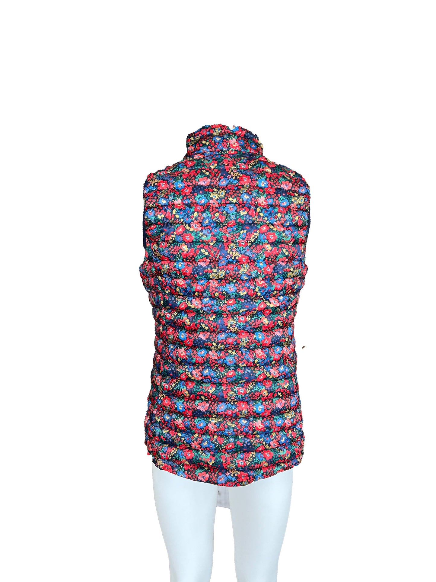 Ex Joules Floral 'Snug' Gilet (Size 10)