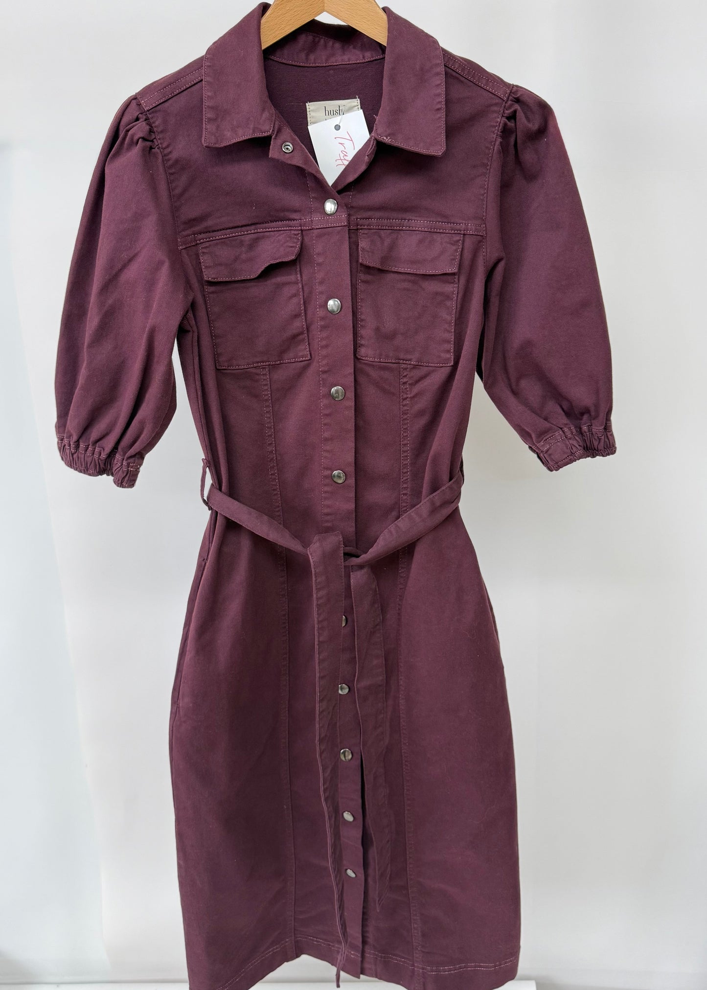 Ex Hush 'Lauren' Denim Utility Dress