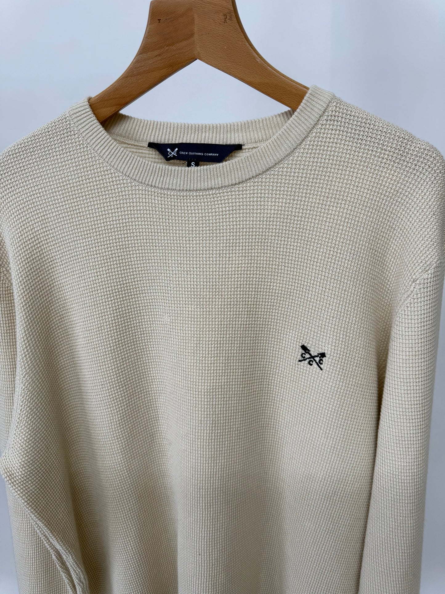 Ex ‘ Crew Clothing’ Textured Jumper
