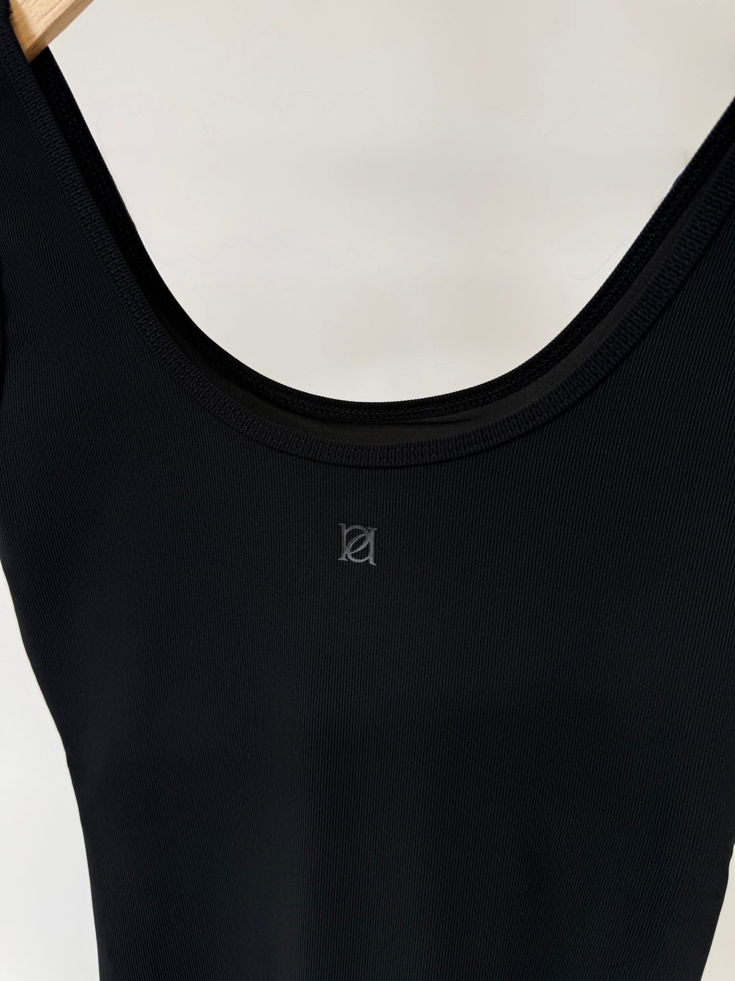 RSN Sculpt Built in Bra Flare Leg Unitards- Black/ Espresso