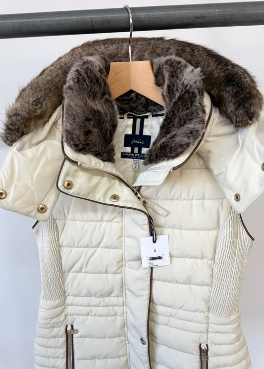Ex 'Joules' Faux Fur Gilet