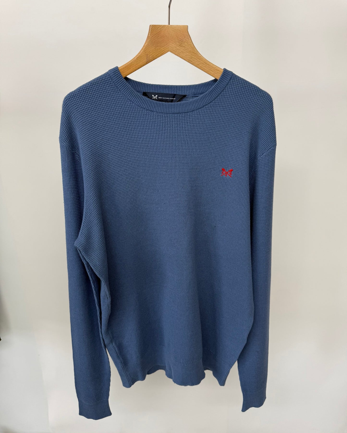 Ex ‘ Crew Clothing’ Textured Jumper
