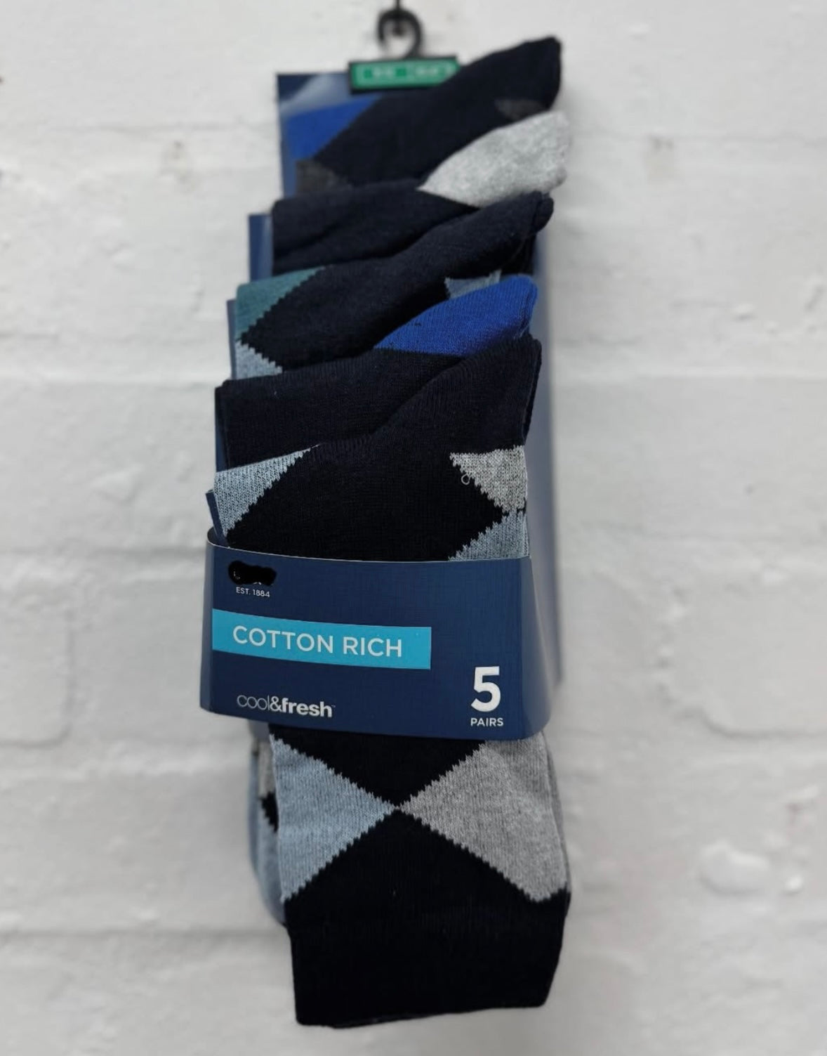 Ex M&S Men’s Socks Size 9-12/43-47