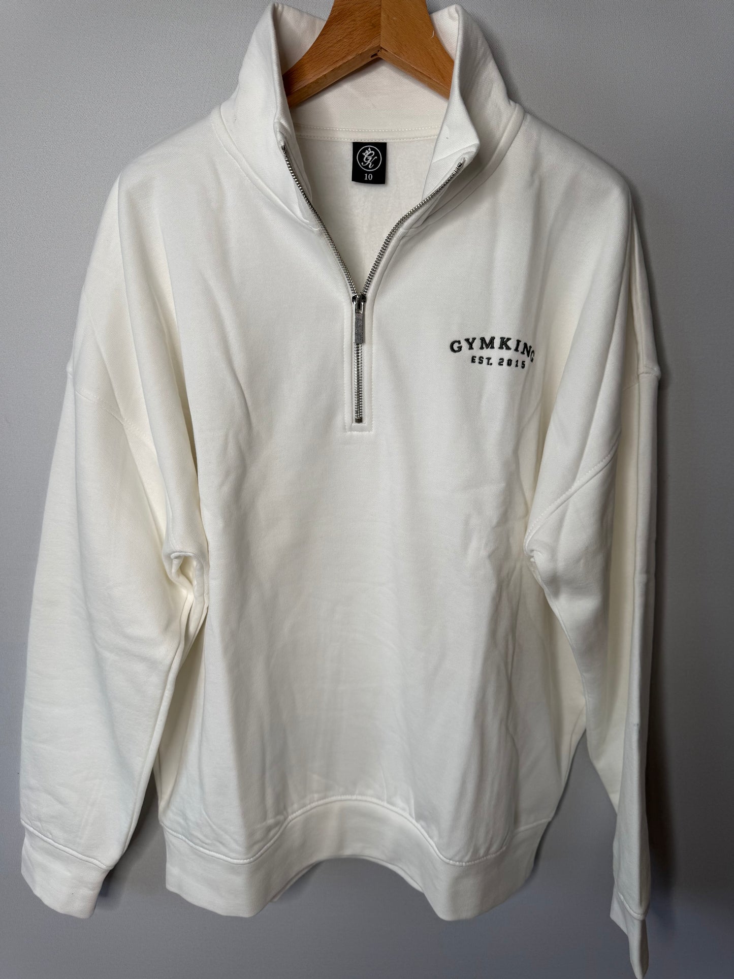 Ex GymKing Oversized 1/4 Zip Jumper