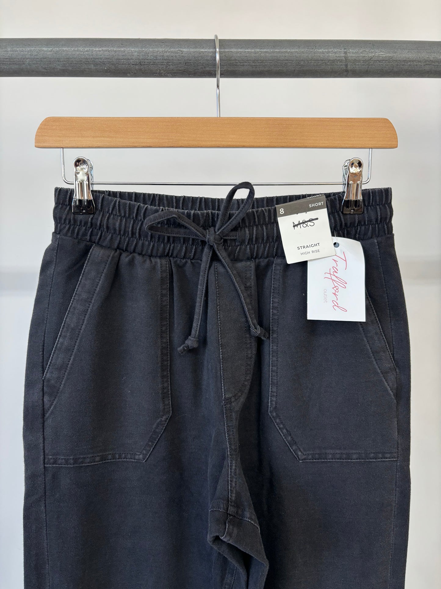 Ex ‘M&S’ Straight Leg Denim Style Trousers