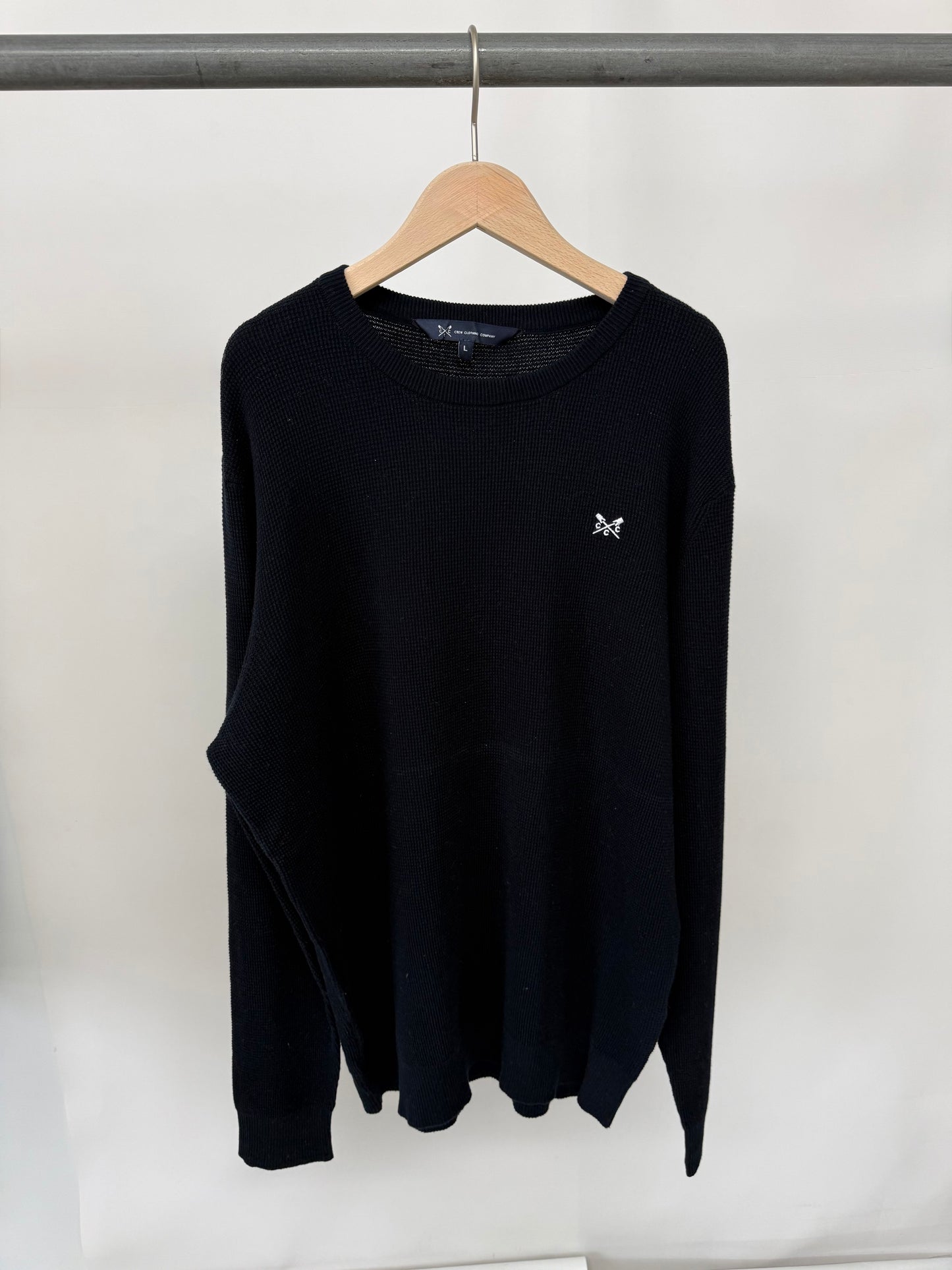 Ex ‘ Crew Clothing’ Textured Jumper