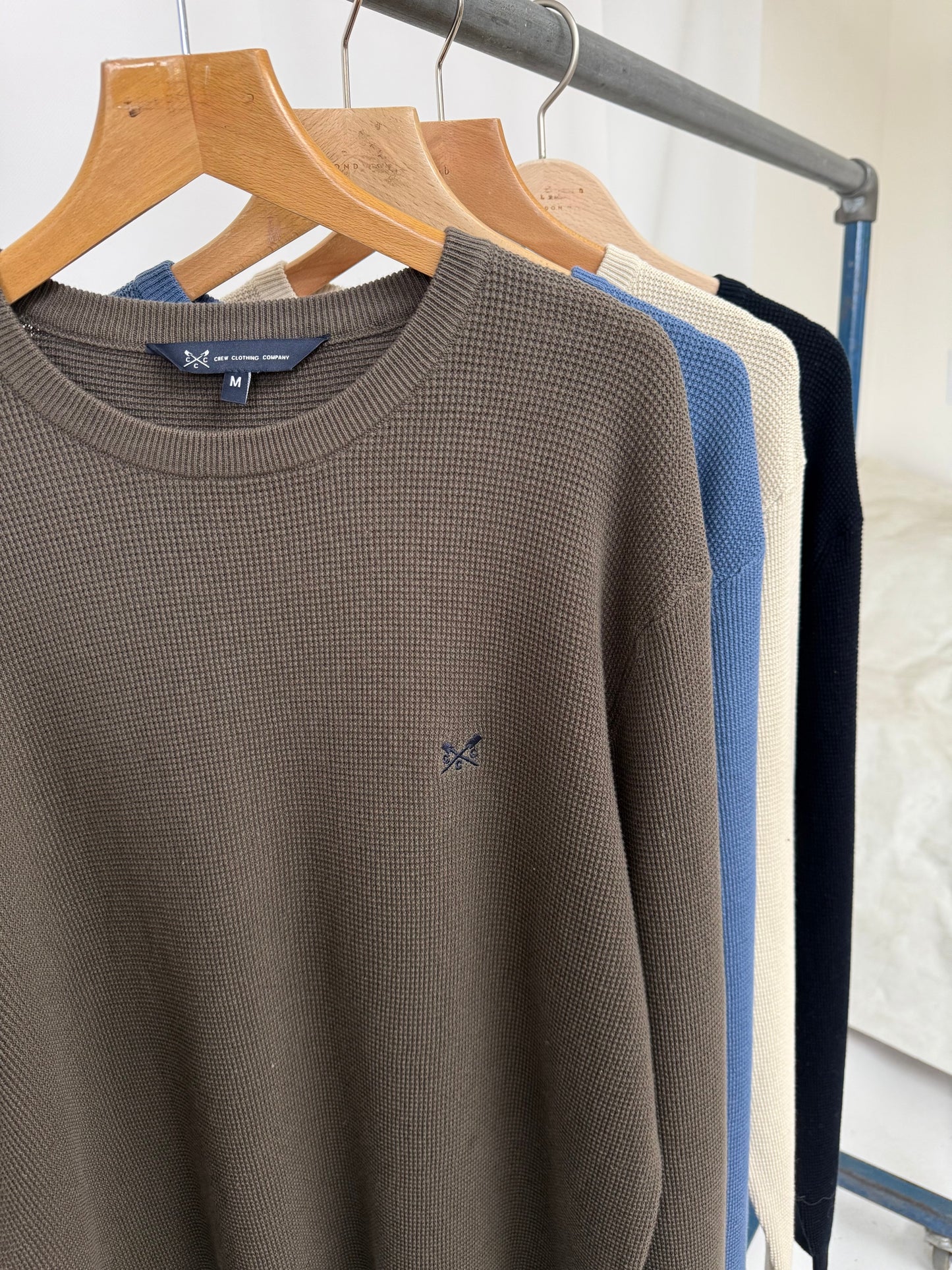 Ex ‘ Crew Clothing’ Textured Jumper