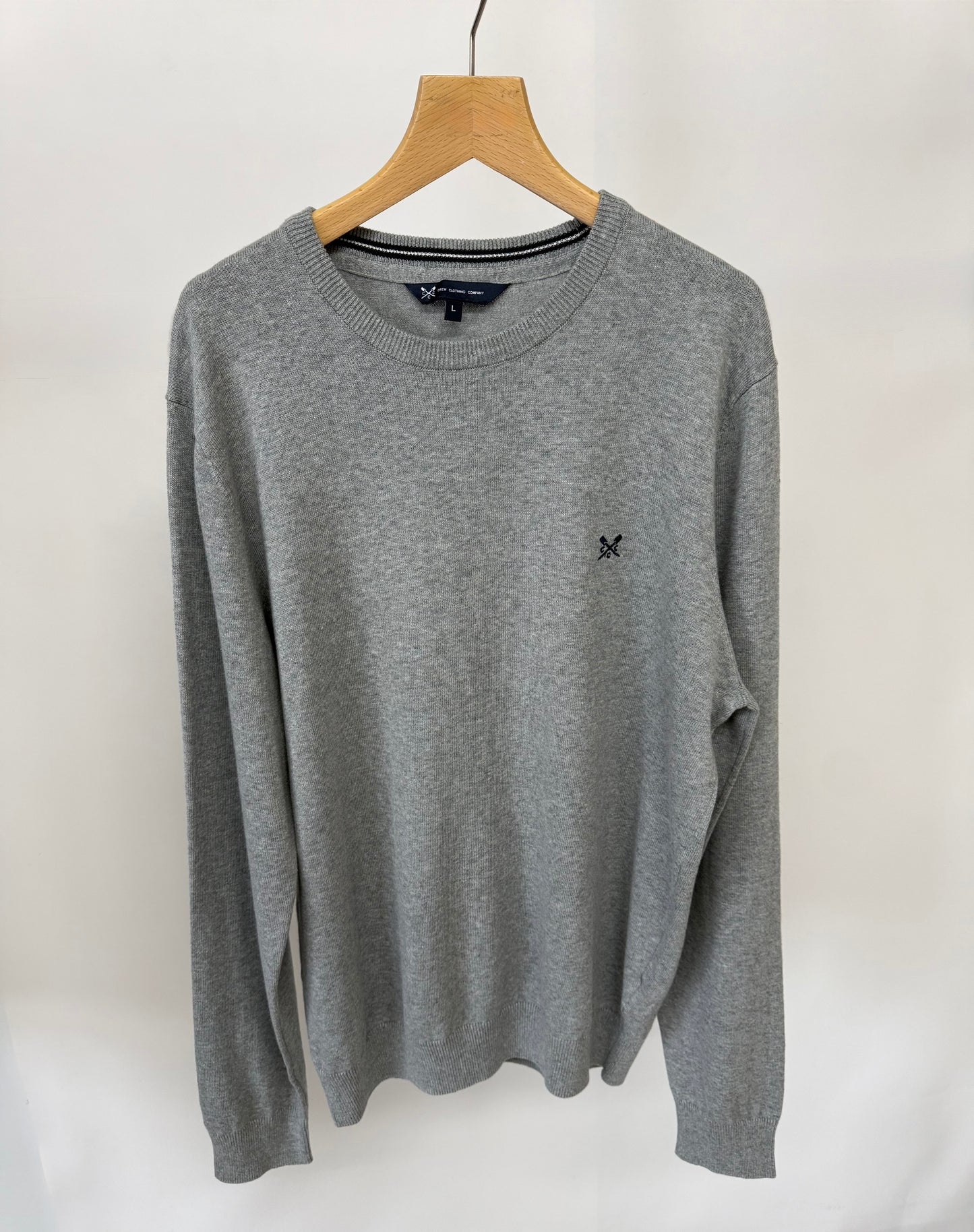 Ex ‘Crew Clothing’ Organic Cotton Crew (1)