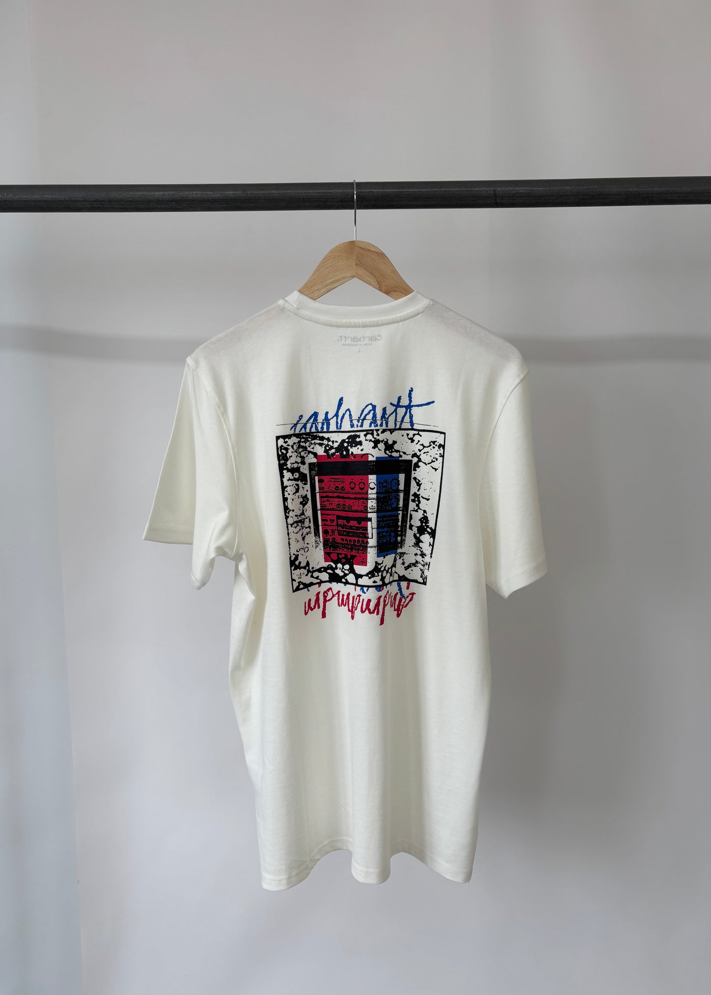 Ex 'Carhartt WIP' Men's T-Shirts With Back Print-4 Styles Available