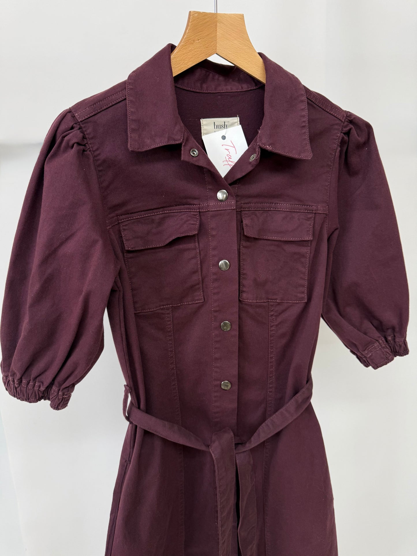 Ex Hush 'Lauren' Denim Utility Dress