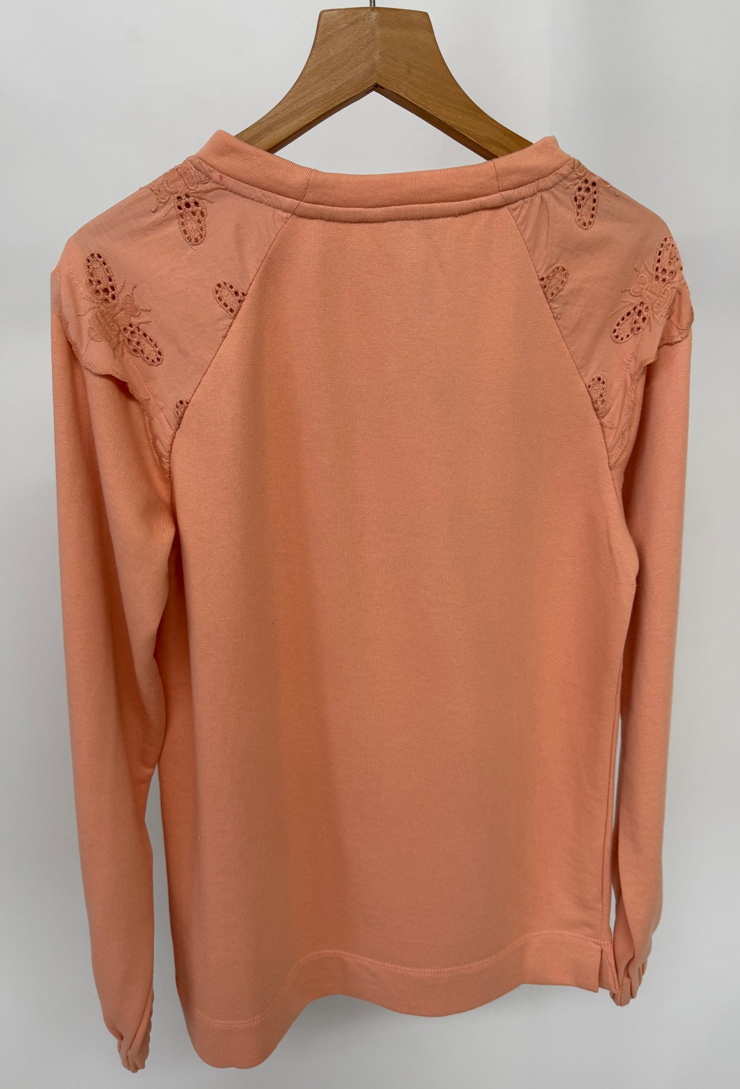 Ex Joules Brinley Bee Embroidery Sweatshirt Womens