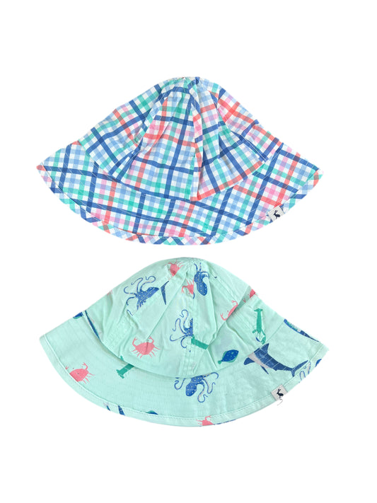 Ex Joules Boys Sun/ Bucket Hat 3-7yrs