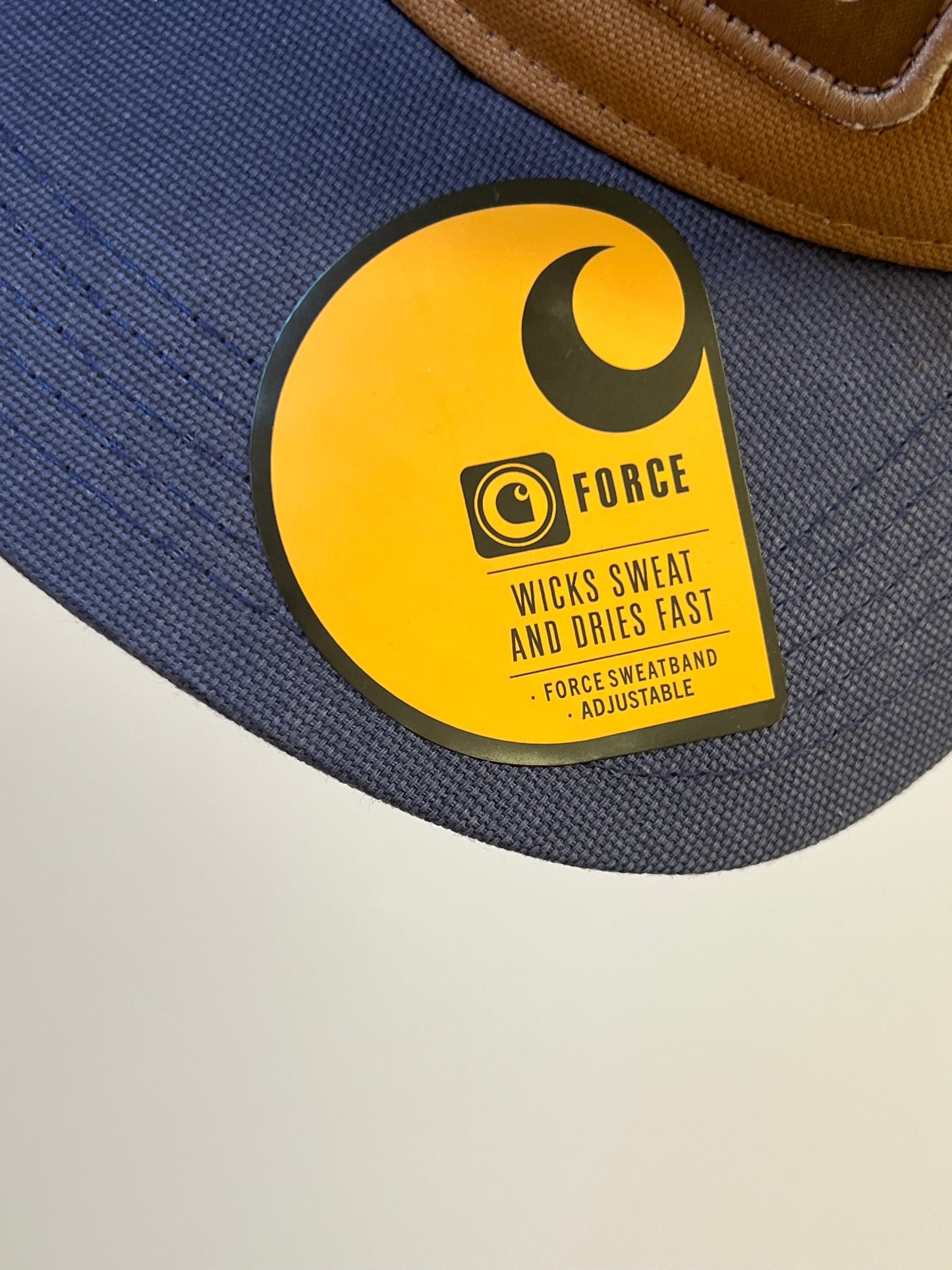 Ex Carhartt Men's Canvas Rugged Patch Baseball Cap