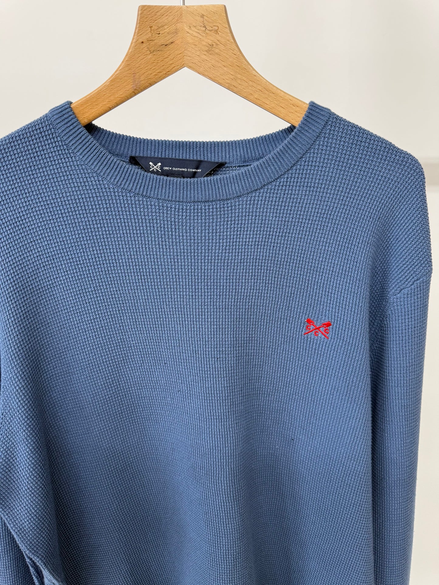 Ex ‘ Crew Clothing’ Textured Jumper
