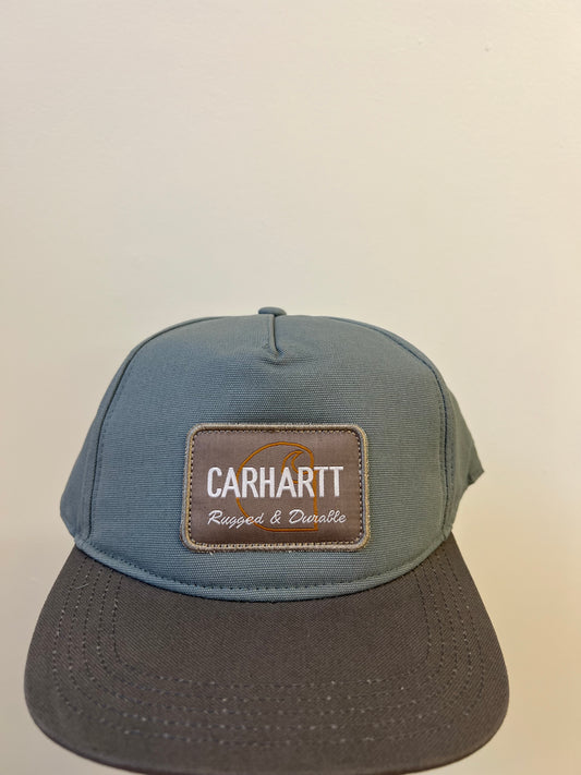 Ex Carhartt Men's Canvas Rugged Patch Baseball Cap