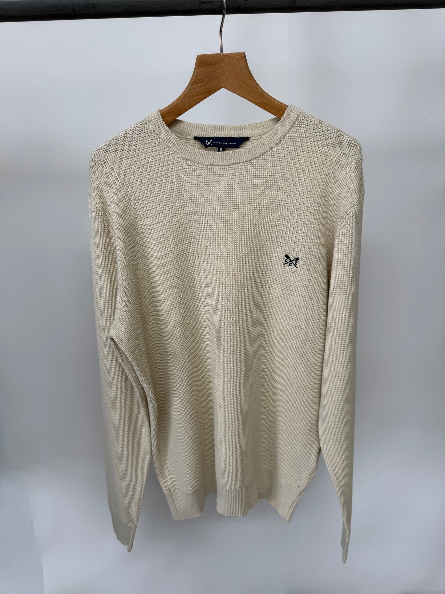Ex ‘ Crew Clothing’ Textured Jumper