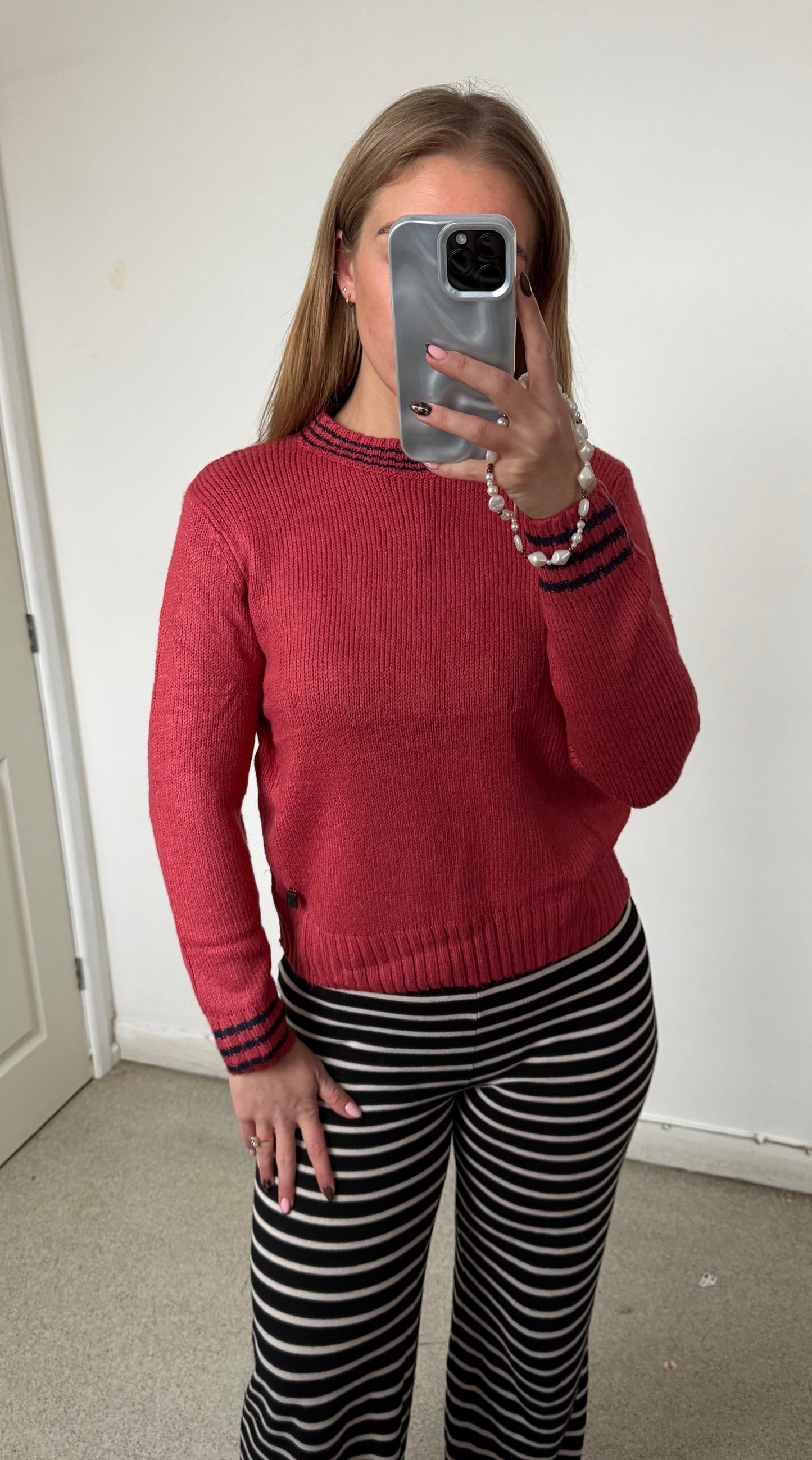 Ex weird fish knitted jumper