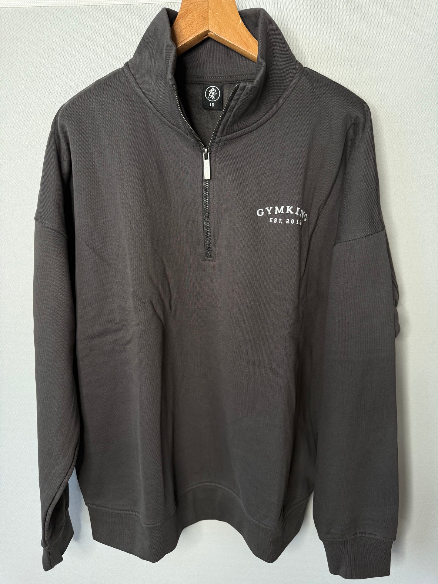 Ex GymKing Oversized 1/4 Zip Jumper