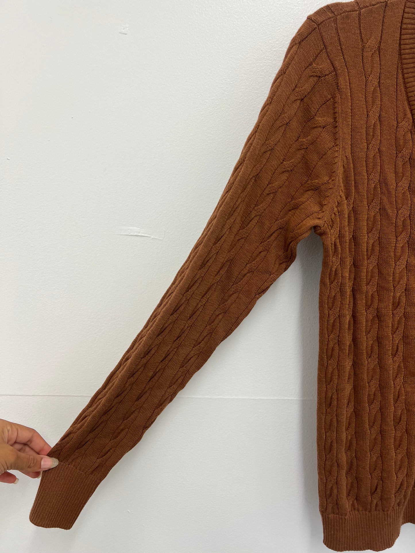 Ex Seasalt Cornwall Brown Cardigan