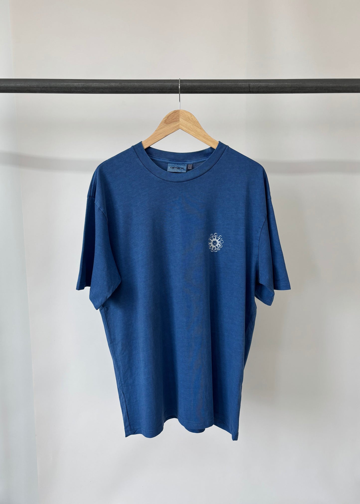 Ex 'Carhartt WIP' Men's T-Shirts With Back Print-4 Styles Available