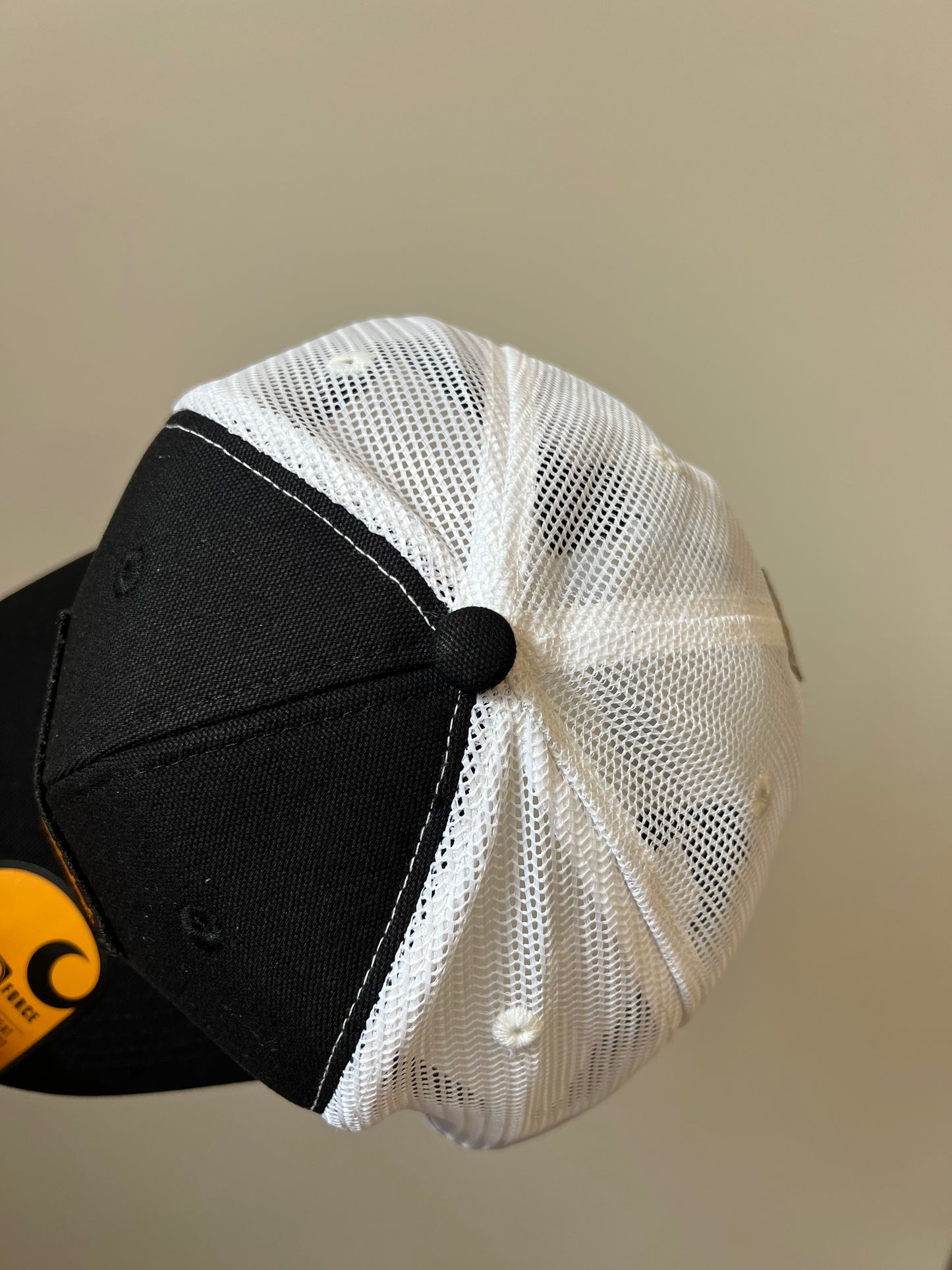 Ex Carhartt Men's Canvas Workwear Patch Trucker Cap