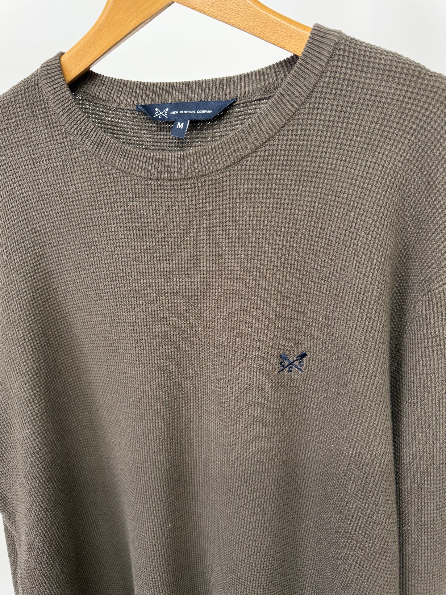 Ex ‘ Crew Clothing’ Textured Jumper