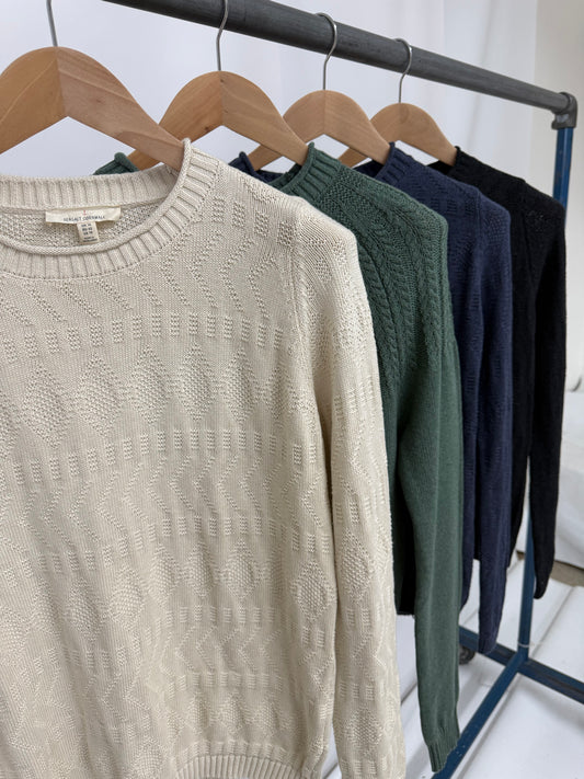 Ex ‘SeaSalt’ Sweater.