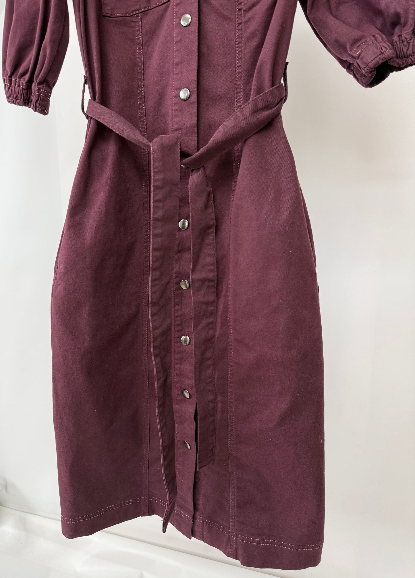 Ex Hush 'Lauren' Denim Utility Dress