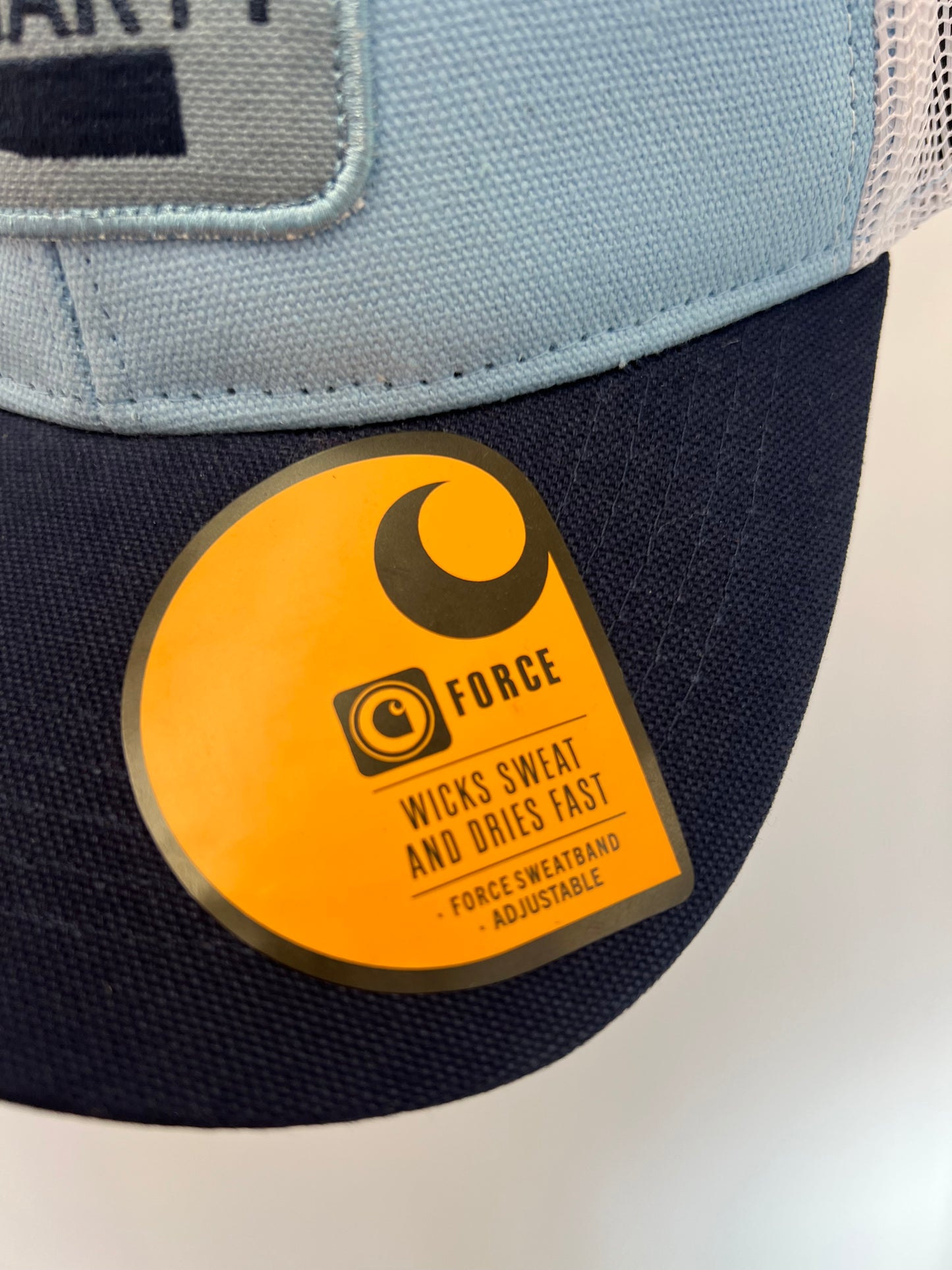 Ex Carhartt Force Mesh Canvas SnapBack Trucker Cap