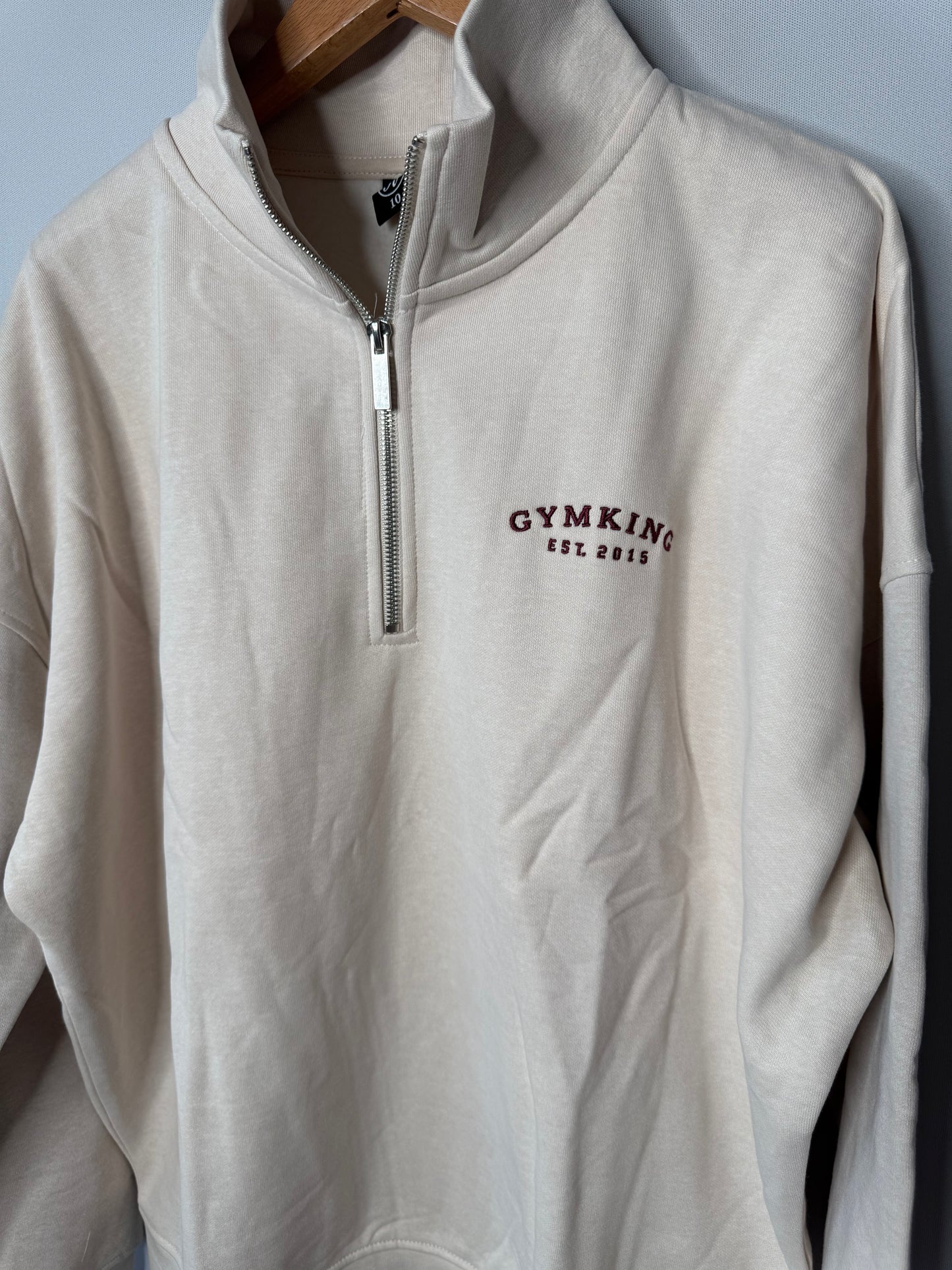 Ex GymKing Oversized 1/4 Zip Jumper