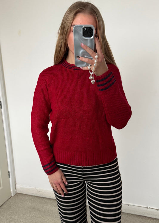 Ex weird fish knitted jumper