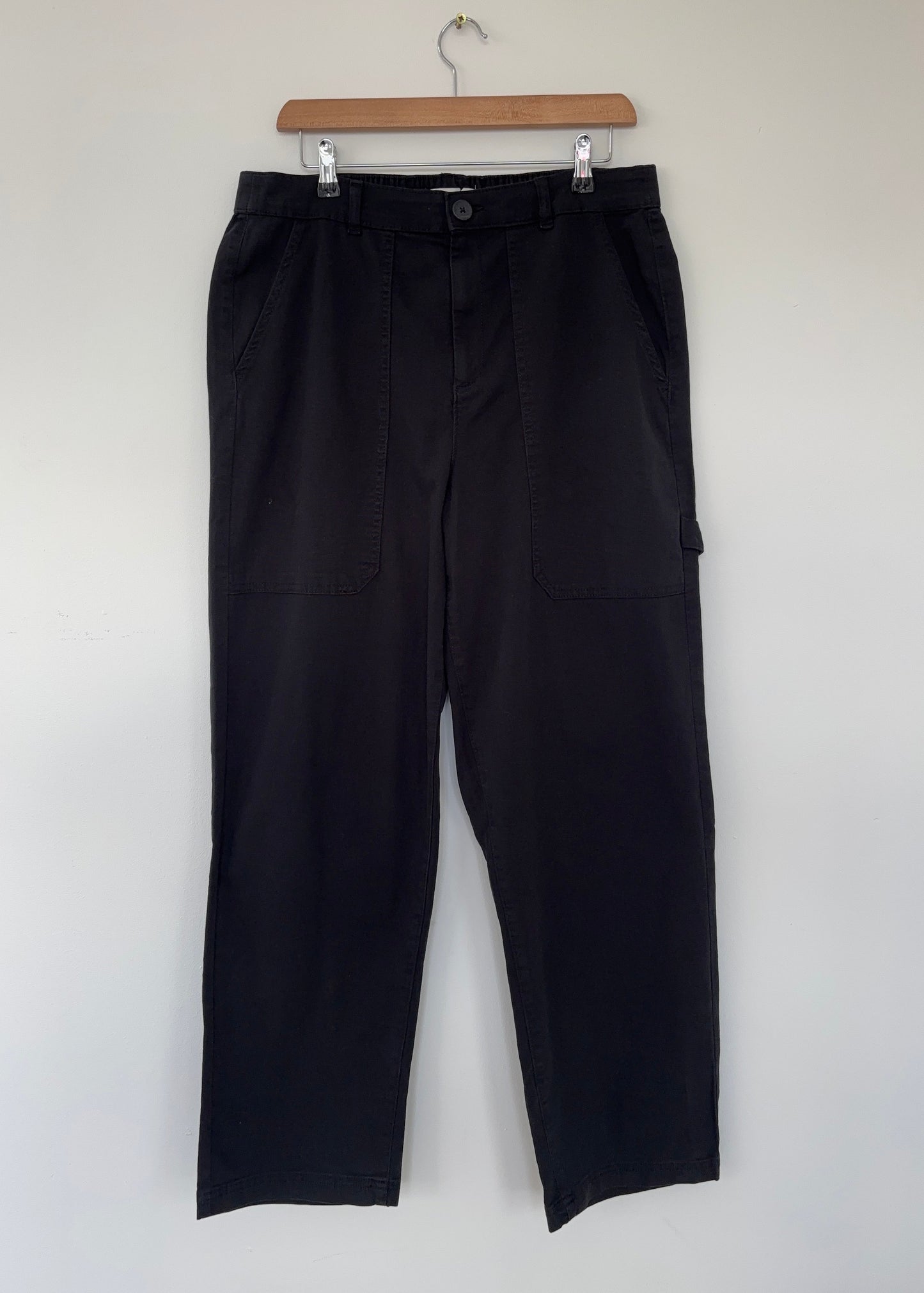 Ex 'M&S' Women's Cargo Style Straight Leg Trousers