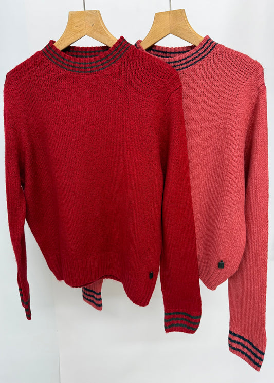 Ex weird fish knitted jumper