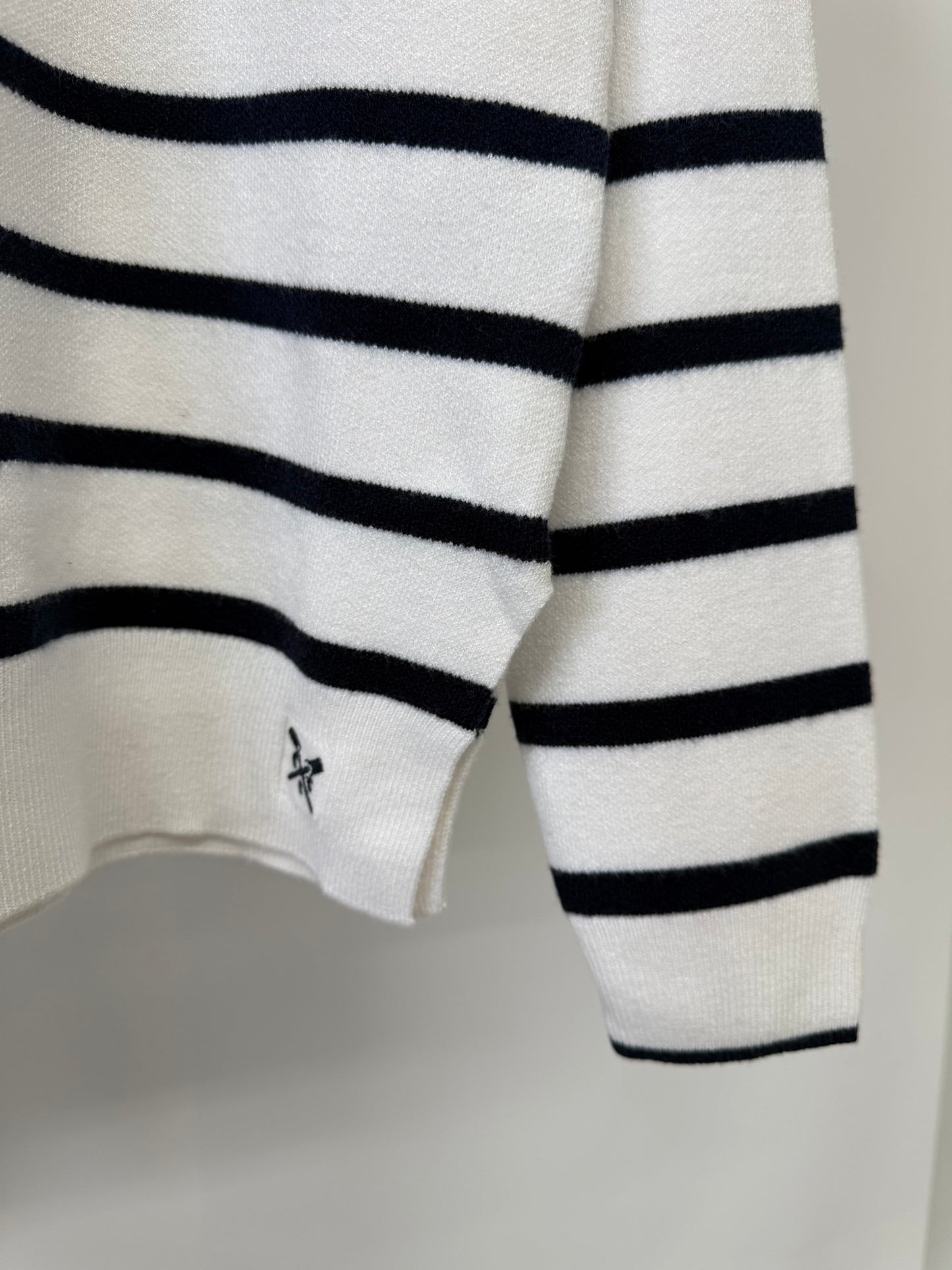 Ex ‘Crew Clothing’ stripe Jumper