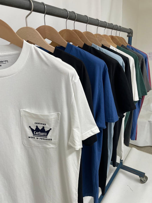 Ex ‘Carhartt’ Men’s T-Shirt -11 designs.