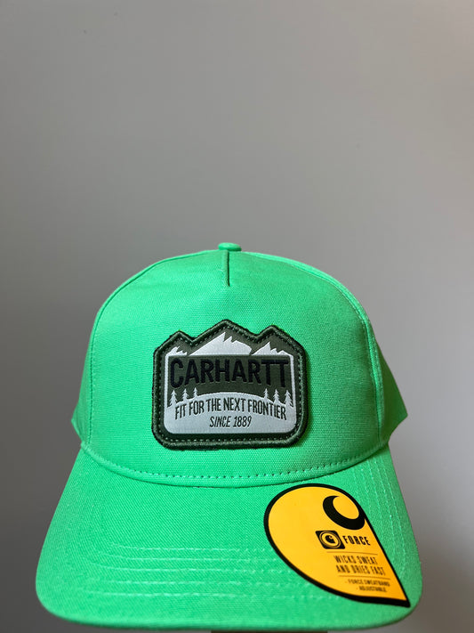 Ex Carhartt Cap Mountain Patch SnapBack Baseball Cap