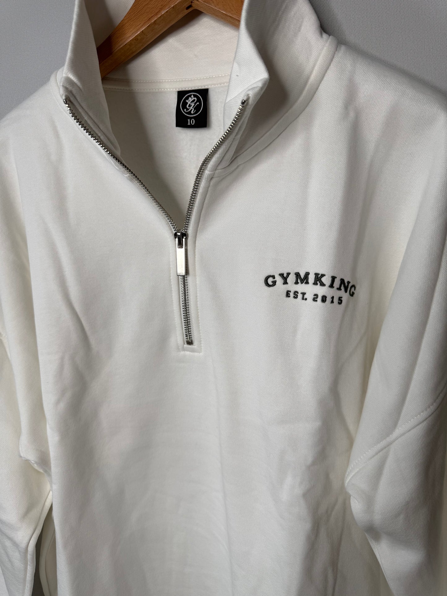 Ex GymKing Oversized 1/4 Zip Jumper