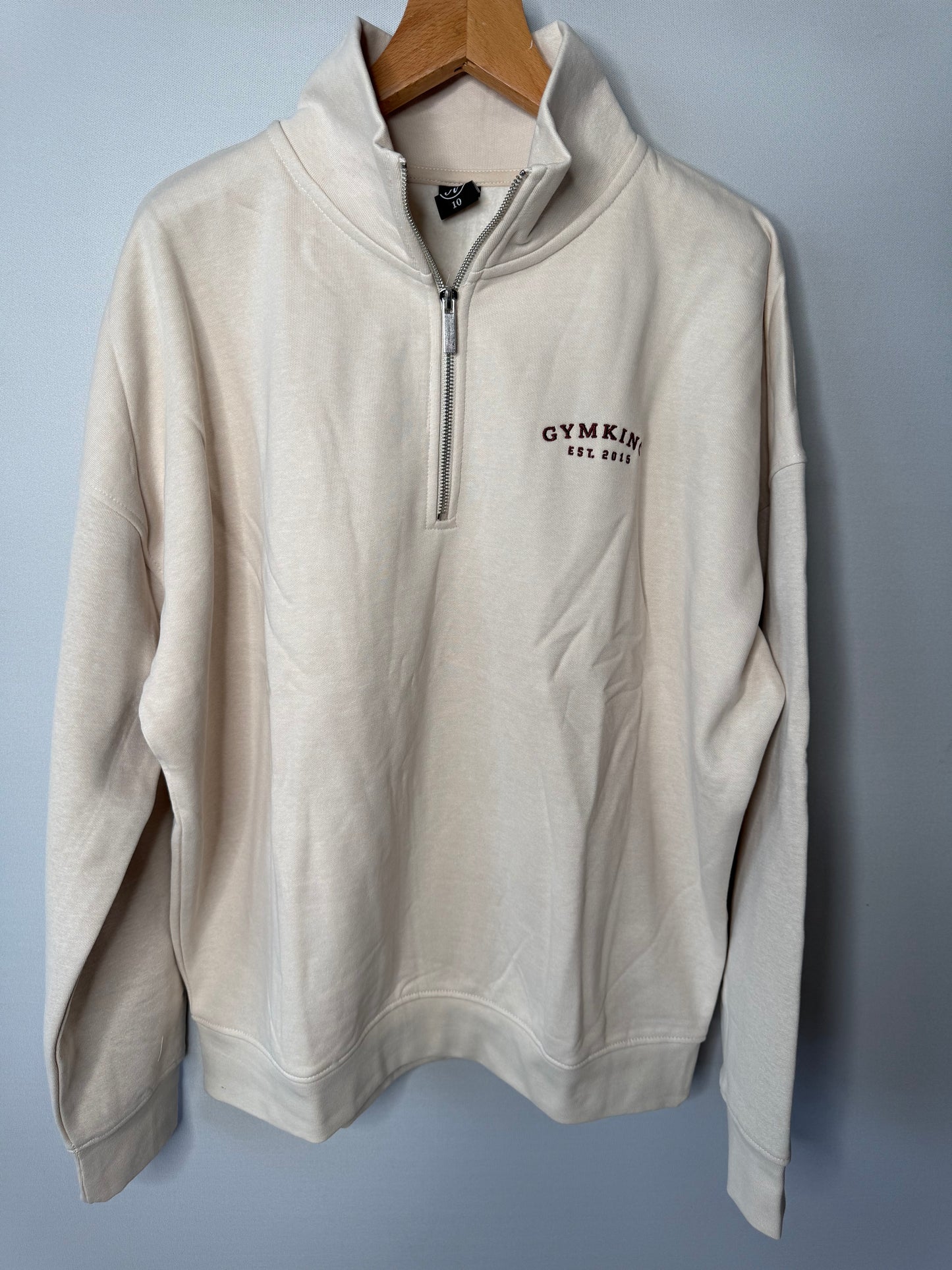 Ex GymKing Oversized 1/4 Zip Jumper