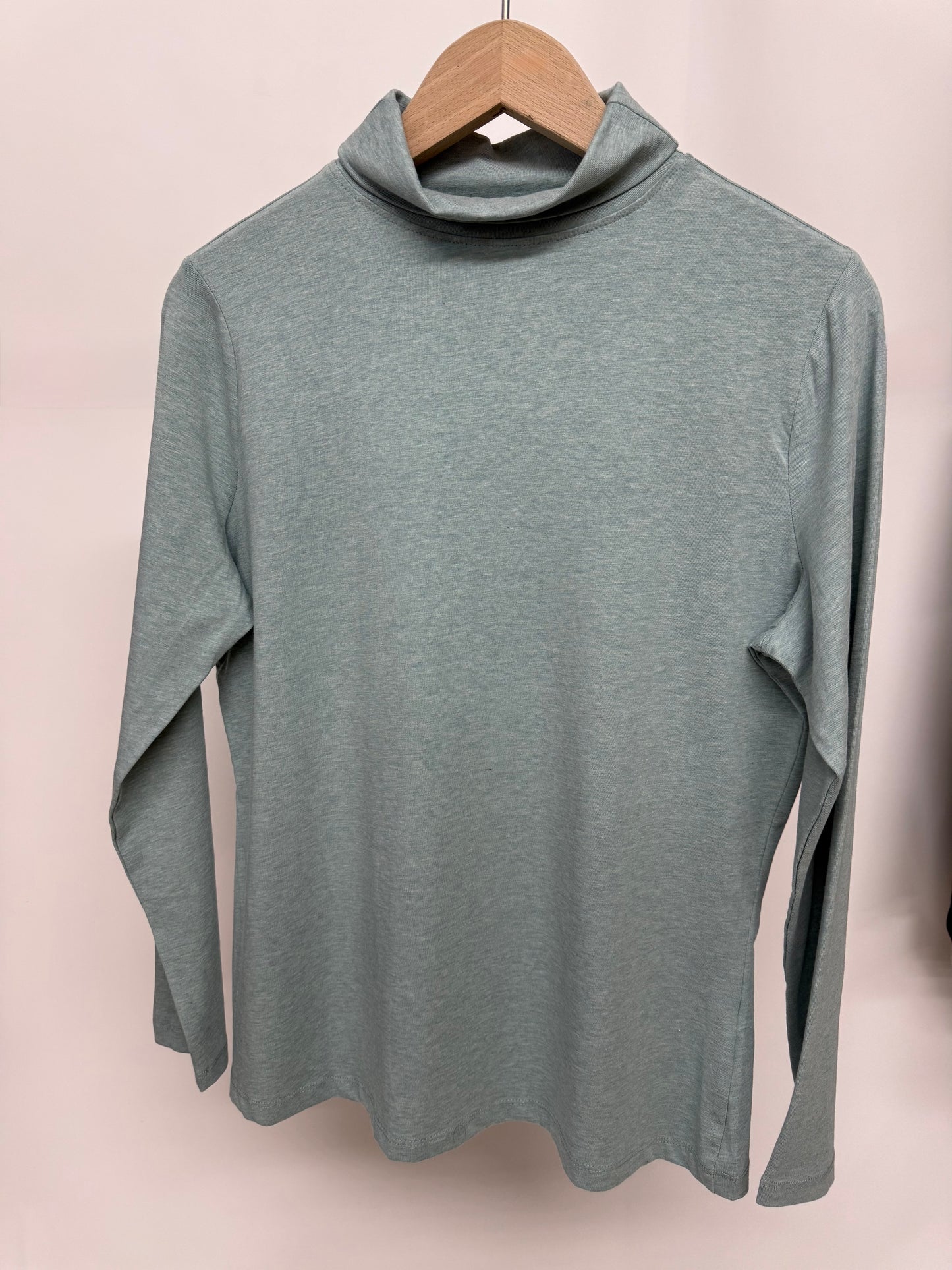 Ex Sea Salt Landing Roll Neck Top - 16 different colours available