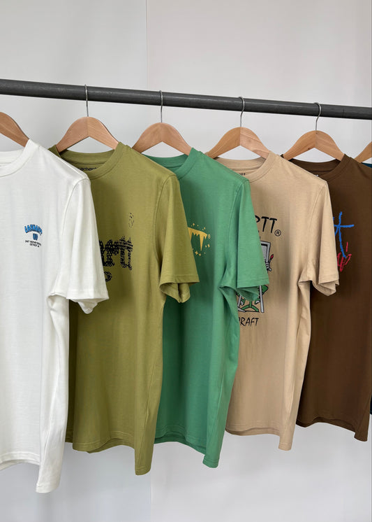 Ex 'Carhartt' T-Shirts. 8 Styles.