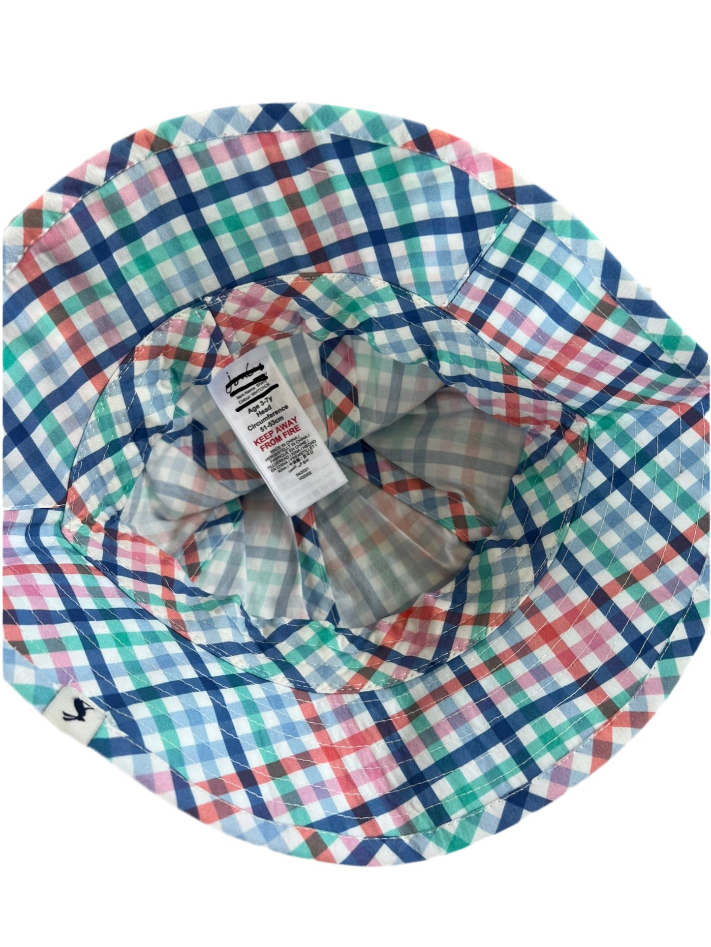 Ex Joules Boys Sun/ Bucket Hat 3-7yrs