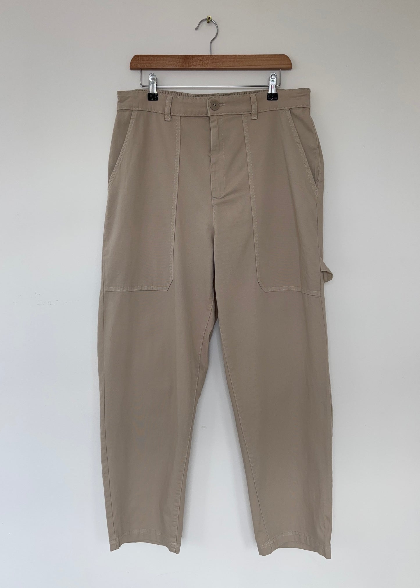 Ex 'M&S' Women's Cargo Style Straight Leg Trousers