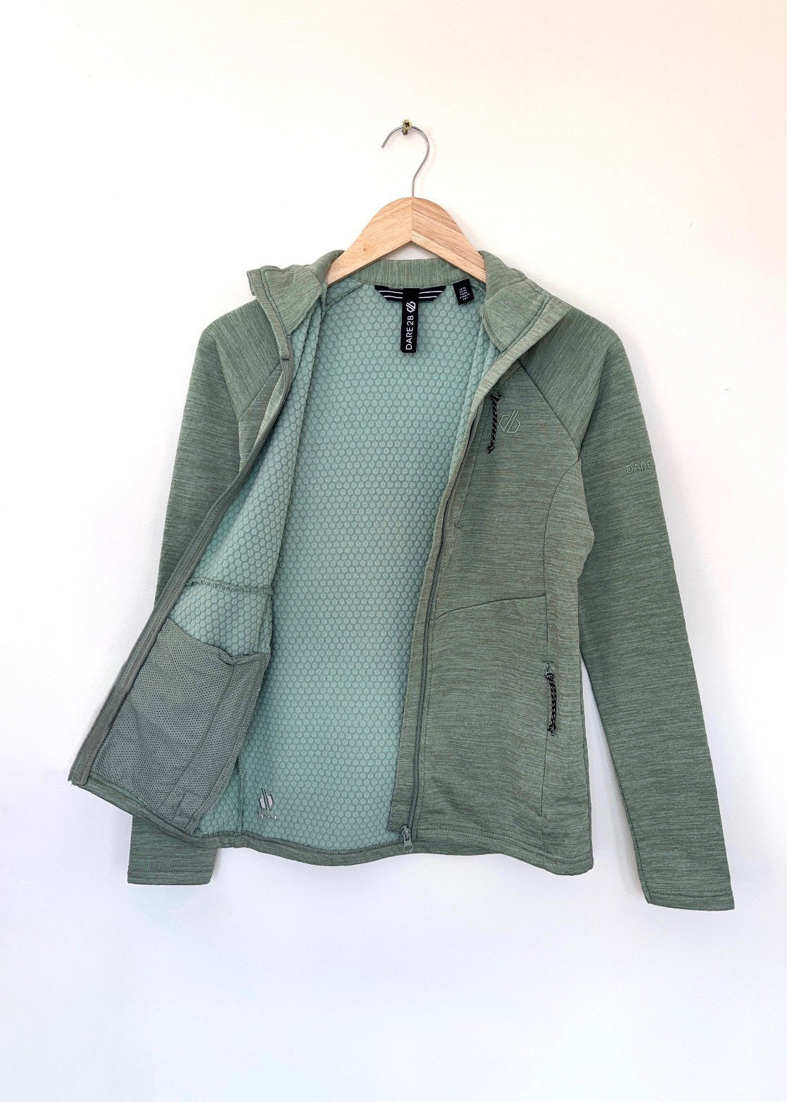 Ex ‘Dare 2B’ Women’s Emerging III Mid-layer Lightweight Thermal Walking/ Hiking Jacket