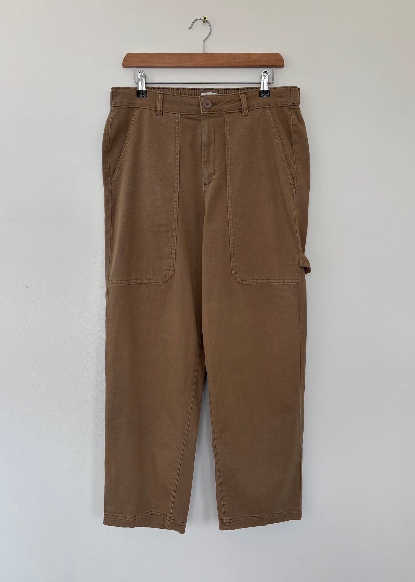 Ex 'M&S' Women's Cargo Style Straight Leg Trousers