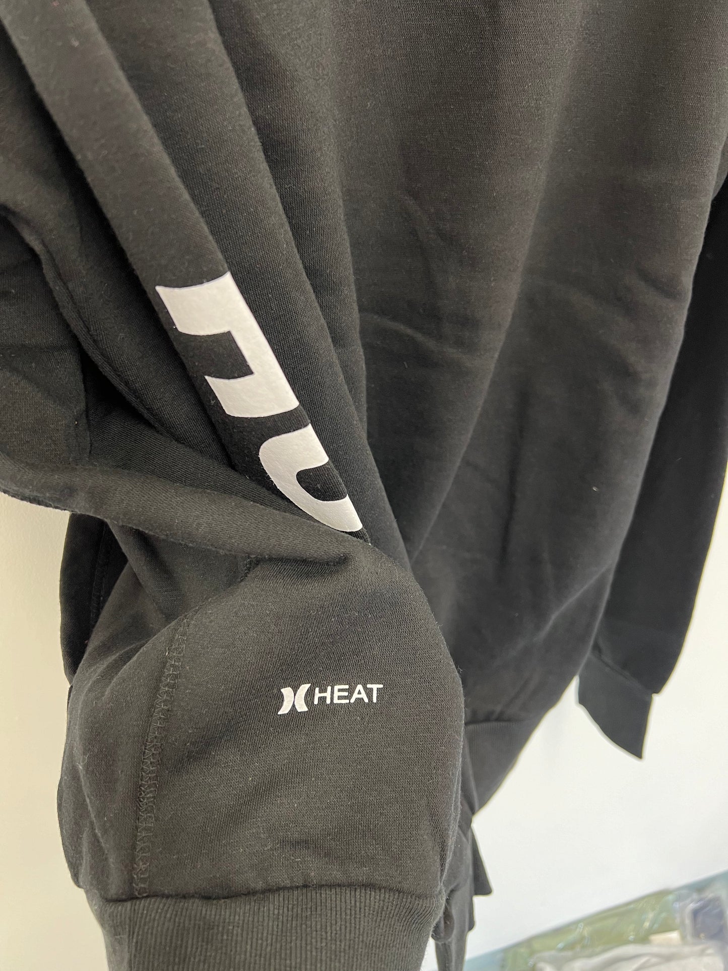 Ex Hurley Sleeve Logo Unisex Hoodie (Various Colours/Sizes)